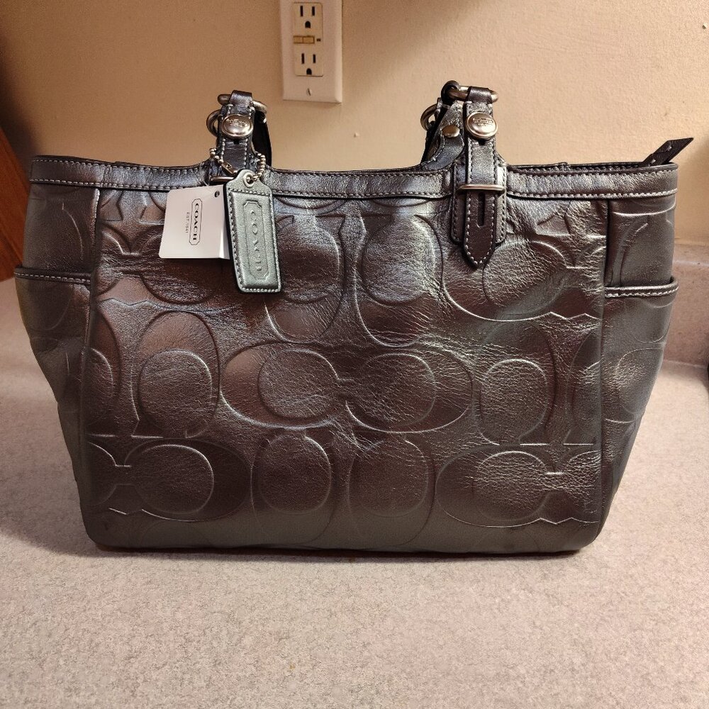 Metallic Coach Purse